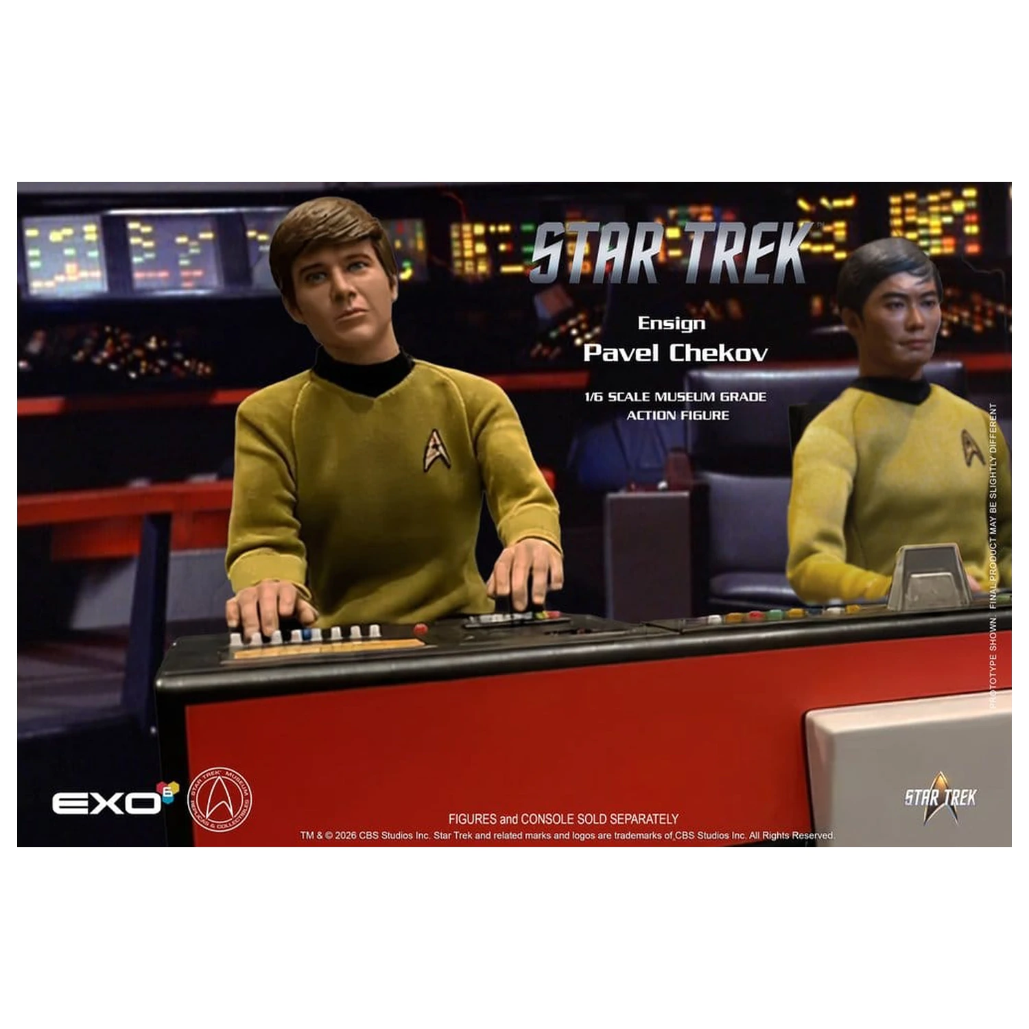 Star Trek: The Original Series Akčná figúrka 1/6 Ensign Pavel Chekov 30 cm produktová fotografia