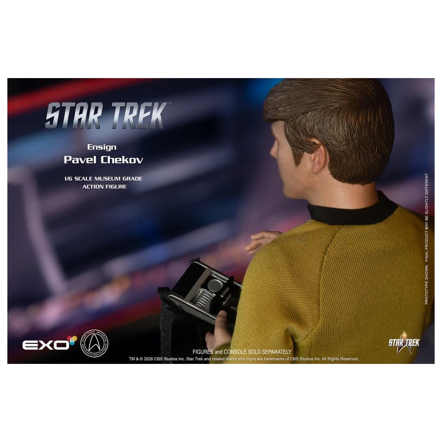 Star Trek: The Original Series Akčná figúrka 1/6 Ensign Pavel Chekov 30 cm produktová fotografia