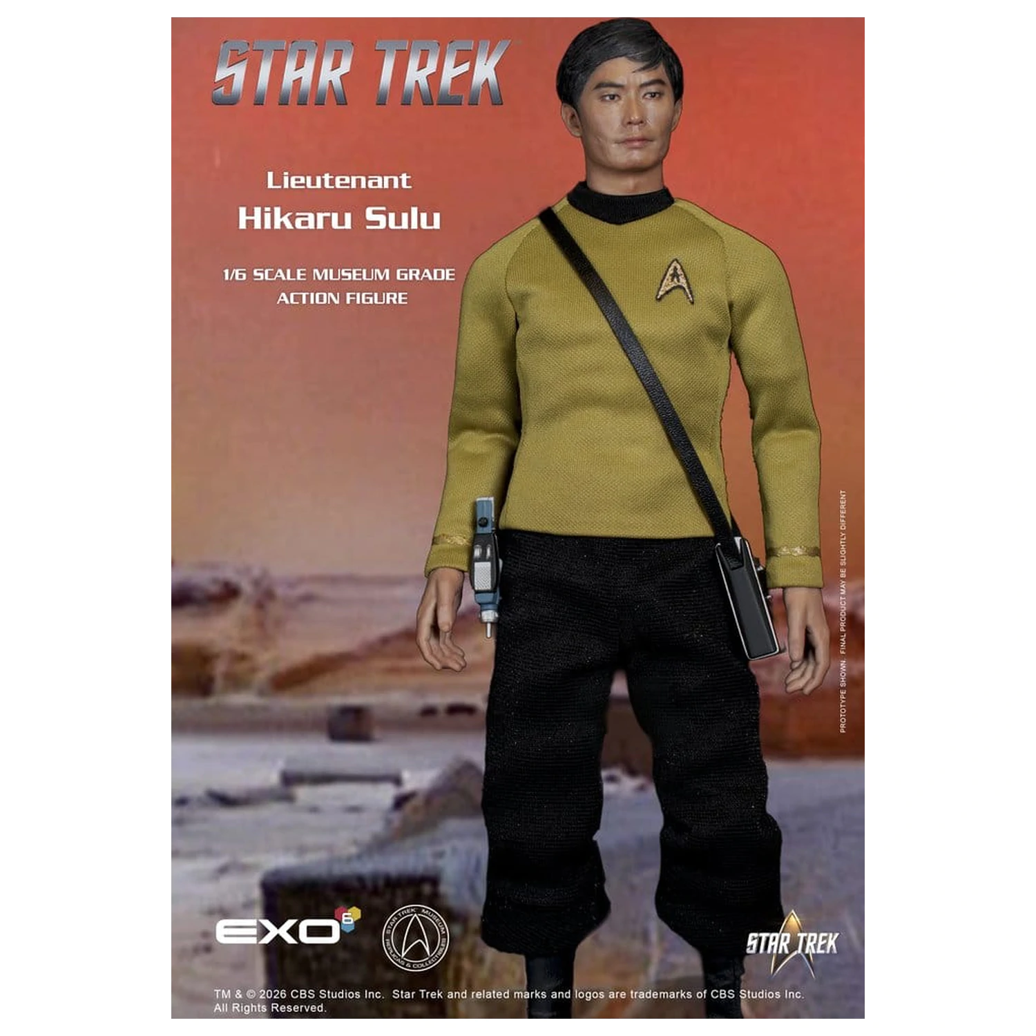 Star Trek: The Original Series akčná figúrka 1/6 Lt. Sulu 30 cm produktová fotografia
