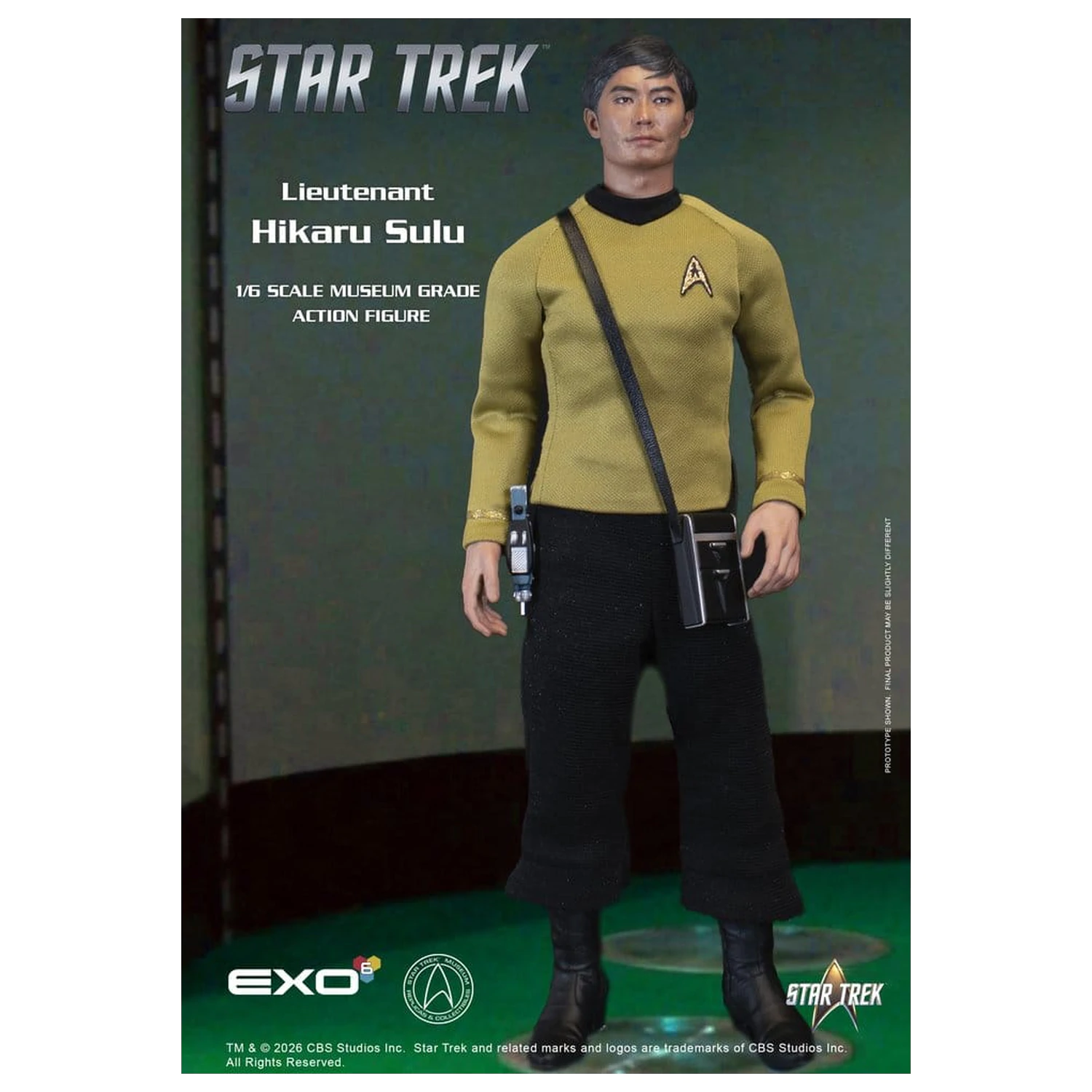 Star Trek: The Original Series akčná figúrka 1/6 Lt. Sulu 30 cm produktová fotografia