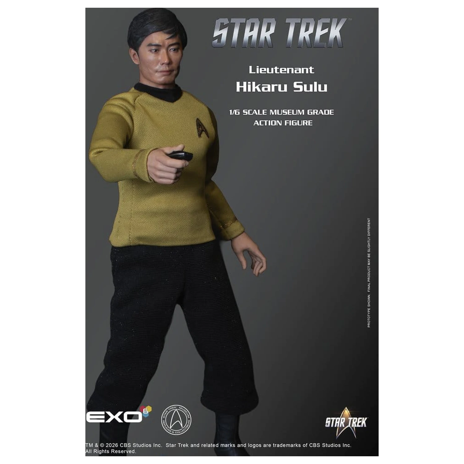 Star Trek: The Original Series akčná figúrka 1/6 Lt. Sulu 30 cm produktová fotografia