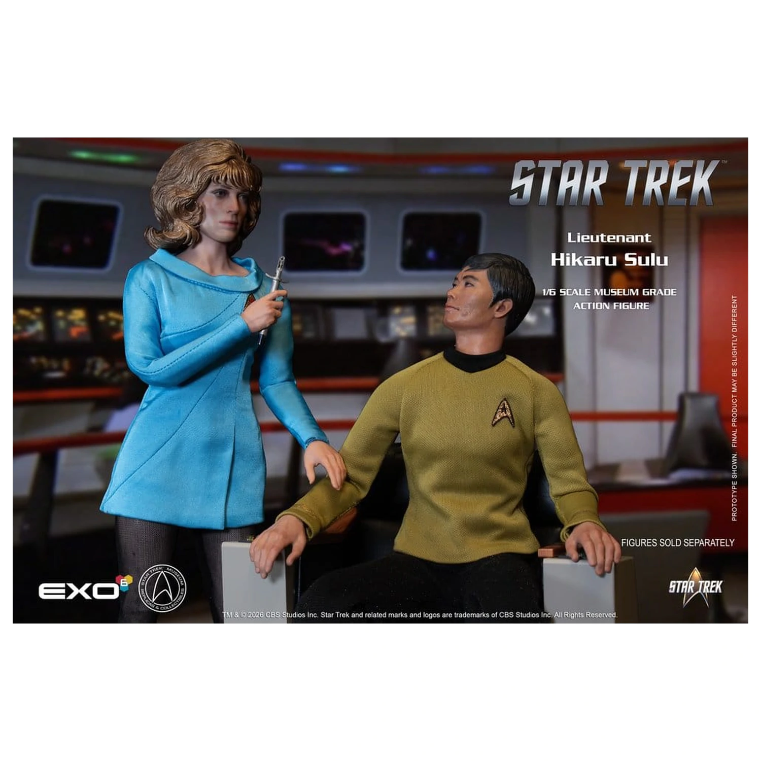 Star Trek: The Original Series akčná figúrka 1/6 Lt. Sulu 30 cm produktová fotografia