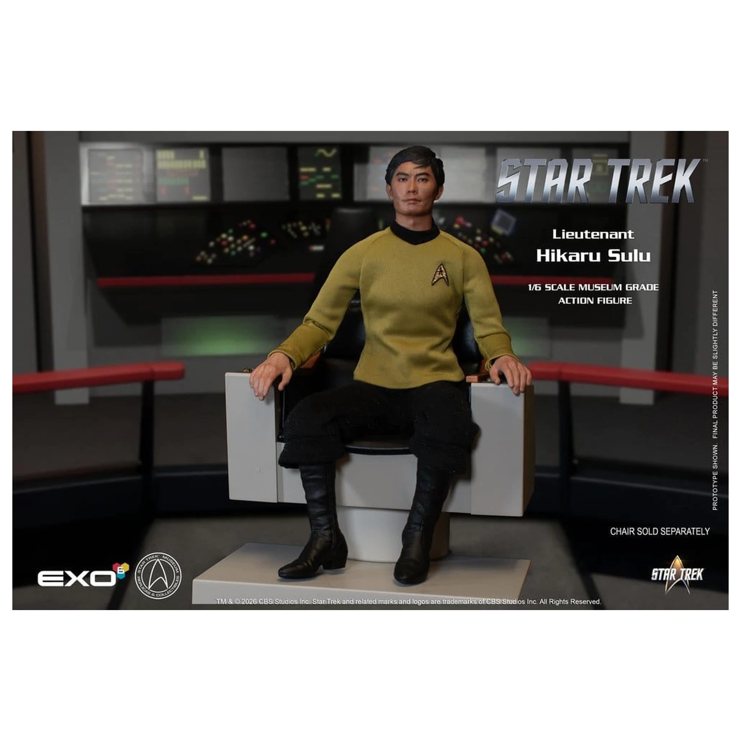 Star Trek: The Original Series akčná figúrka 1/6 Lt. Sulu 30 cm produktová fotografia