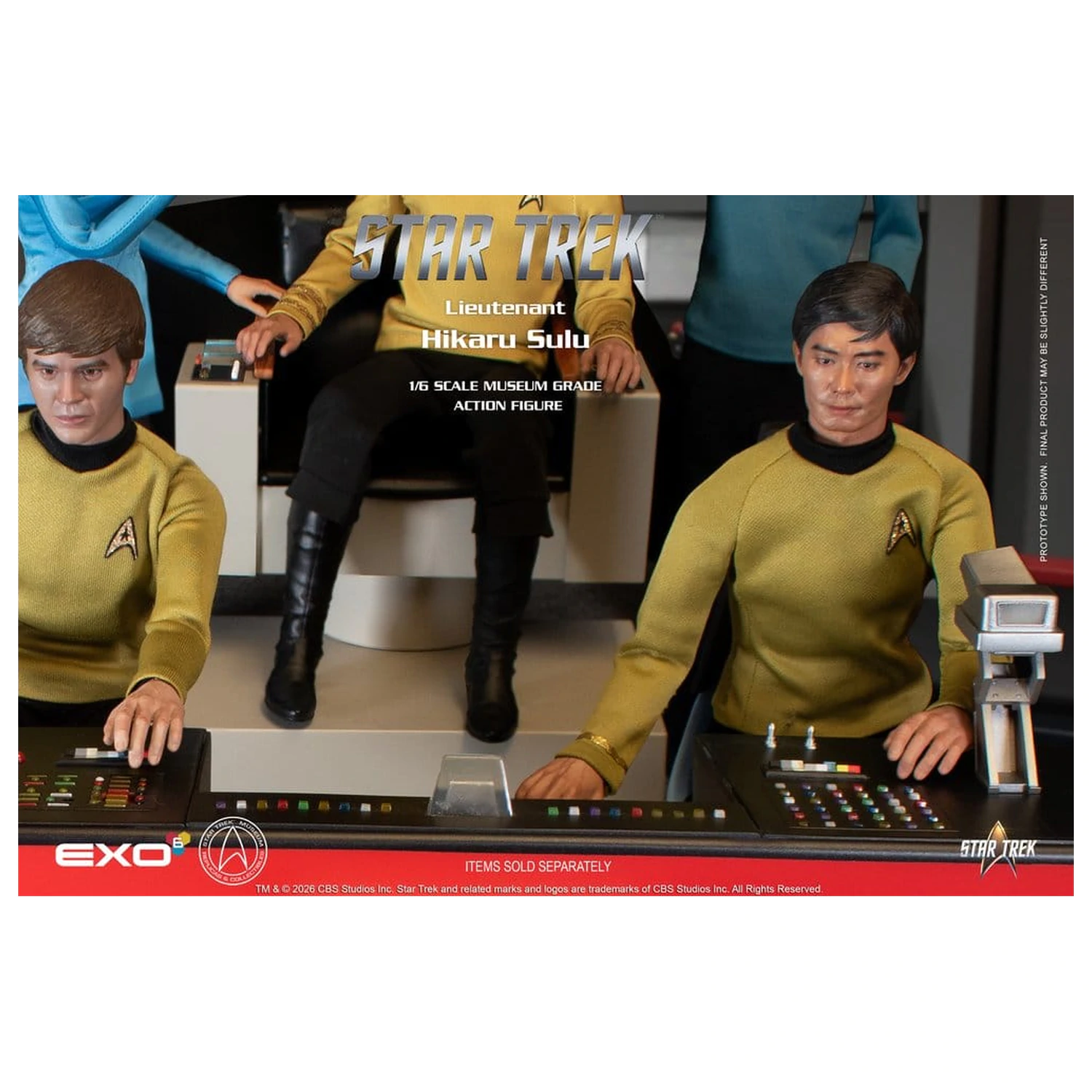 Star Trek: The Original Series akčná figúrka 1/6 Lt. Sulu 30 cm produktová fotografia