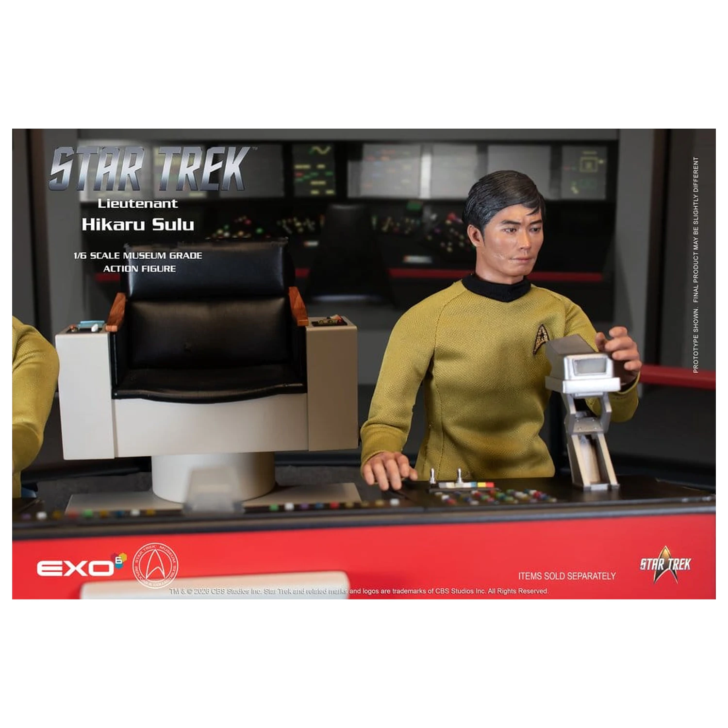 Star Trek: The Original Series akčná figúrka 1/6 Lt. Sulu 30 cm produktová fotografia