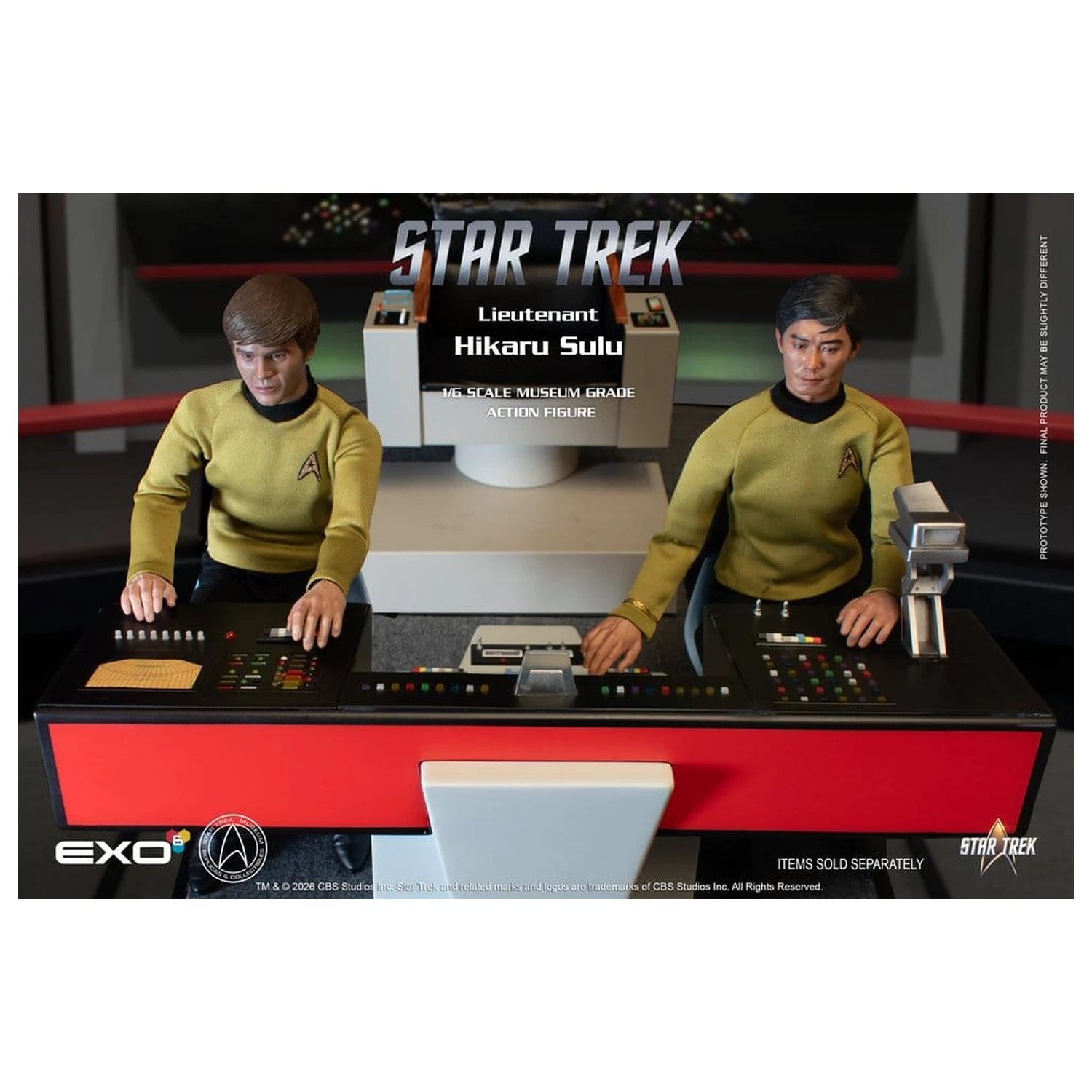 Star Trek: The Original Series akčná figúrka 1/6 Lt. Sulu 30 cm produktová fotografia