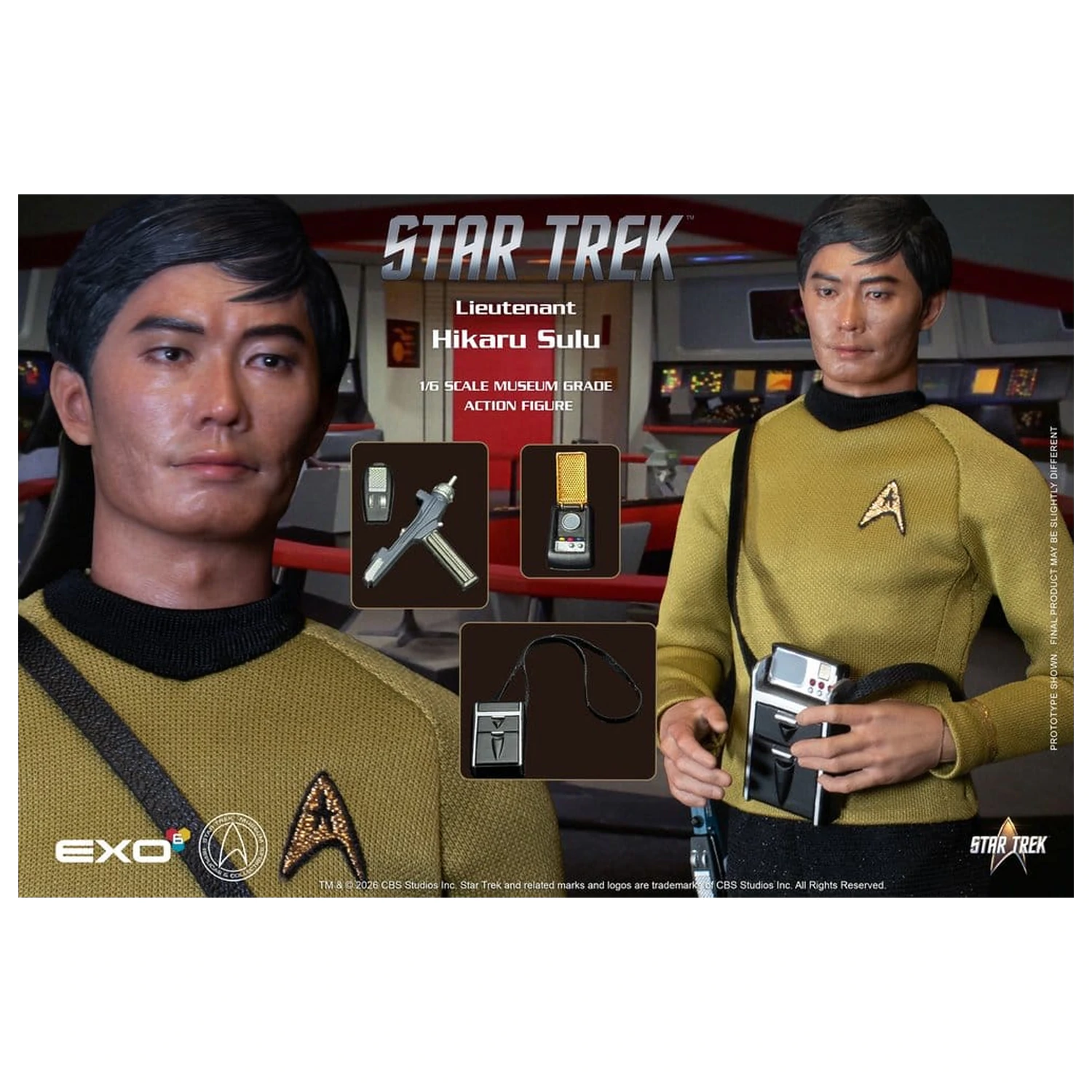 Star Trek: The Original Series akčná figúrka 1/6 Lt. Sulu 30 cm produktová fotografia