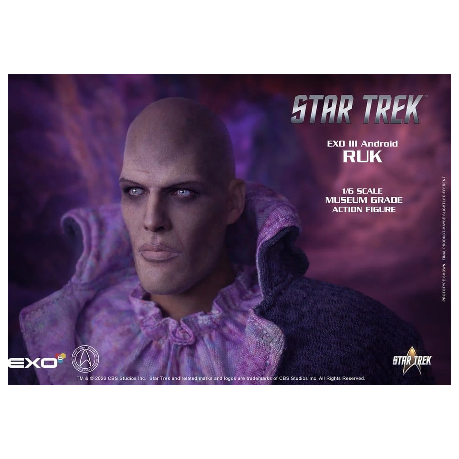 Star Trek: The Original Series Akčná figúrka 1/6 Ruk EXO III Android 33 cm produktová fotografia