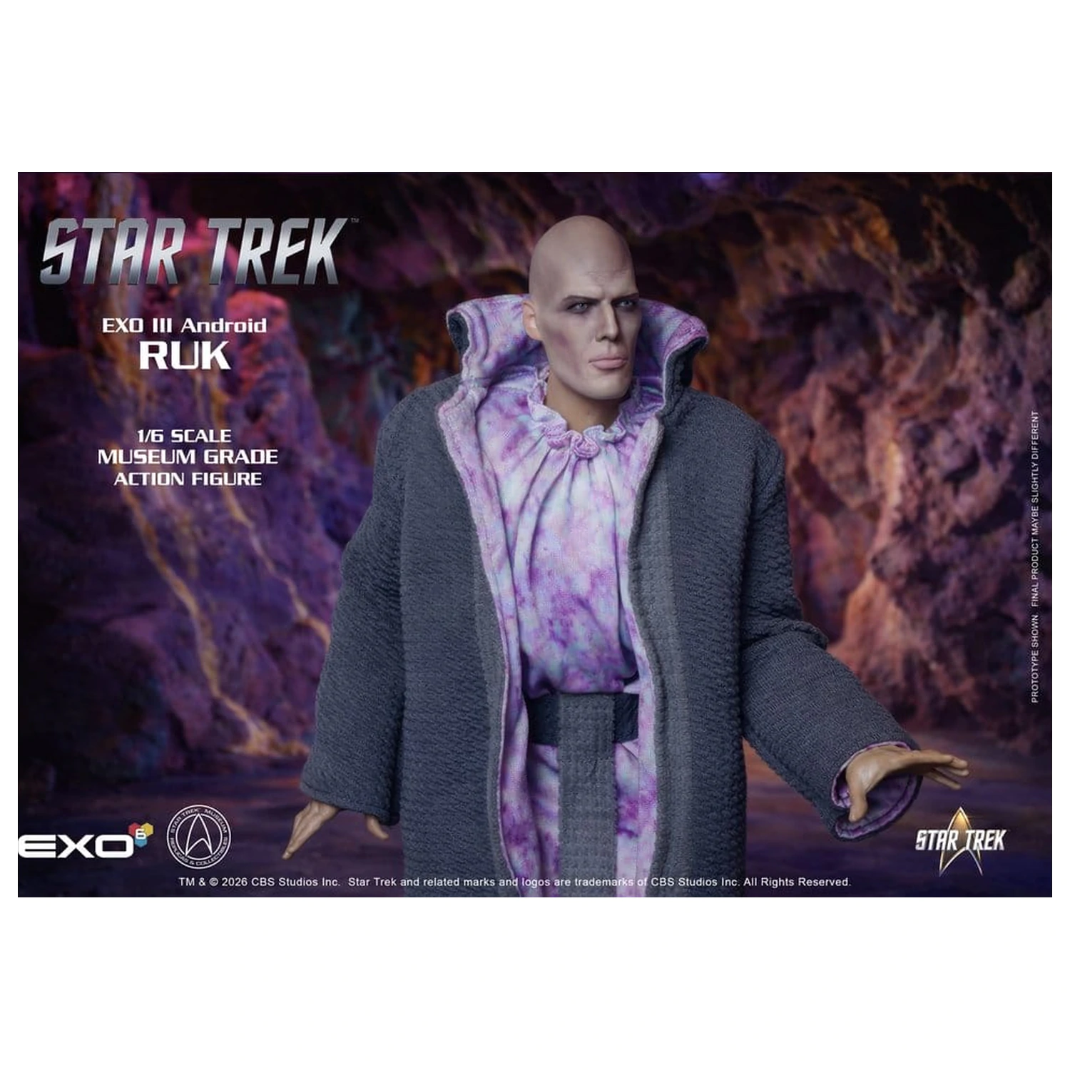 Star Trek: The Original Series Akčná figúrka 1/6 Ruk EXO III Android 33 cm produktová fotografia