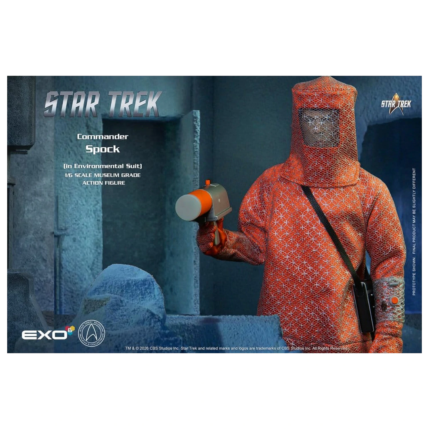 Star Trek: The Original Series Akčná figúrka 1/6 Spock (in Environmental Suit) 30 cm produktová fotografia