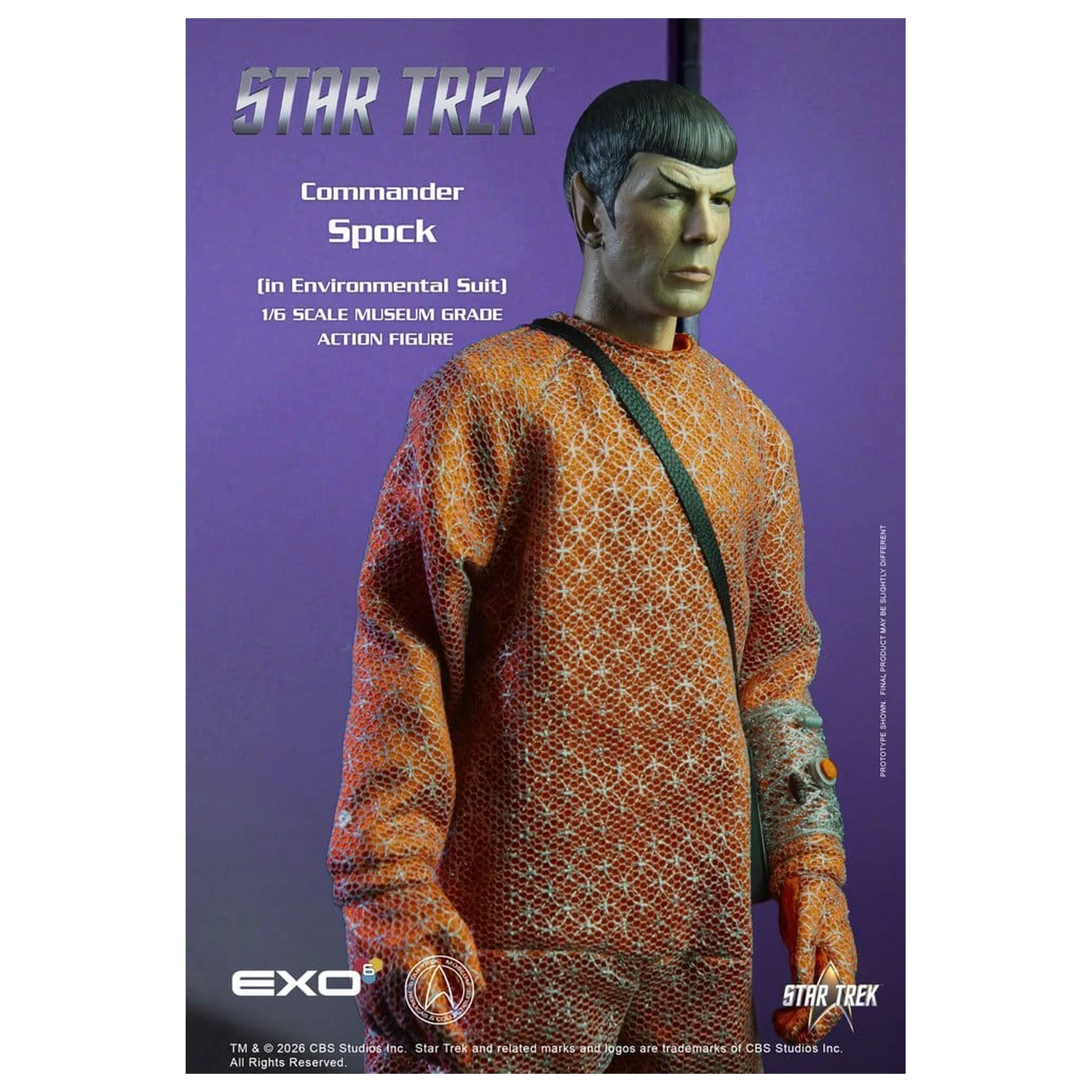 Star Trek: The Original Series Akčná figúrka 1/6 Spock (in Environmental Suit) 30 cm produktová fotografia