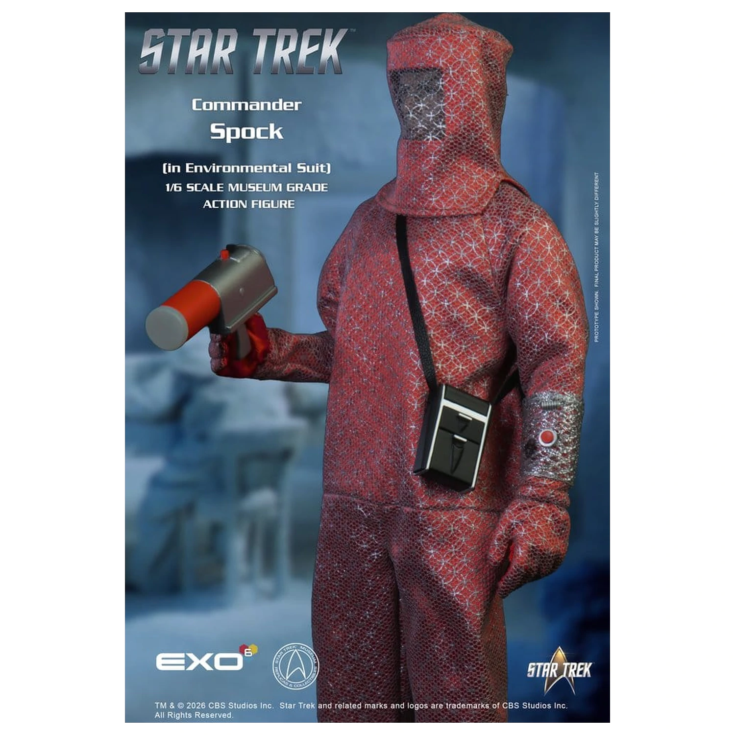Star Trek: The Original Series Akčná figúrka 1/6 Spock (in Environmental Suit) 30 cm produktová fotografia