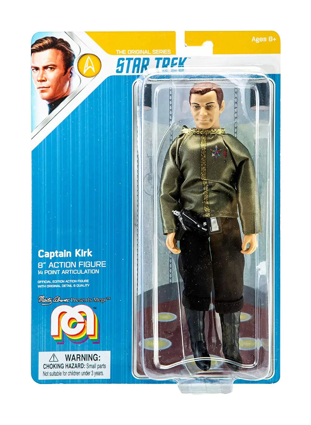 Star Trek TOS akčná figúrka Captain Kirk Dress Uniform 20 cm produktová fotografia