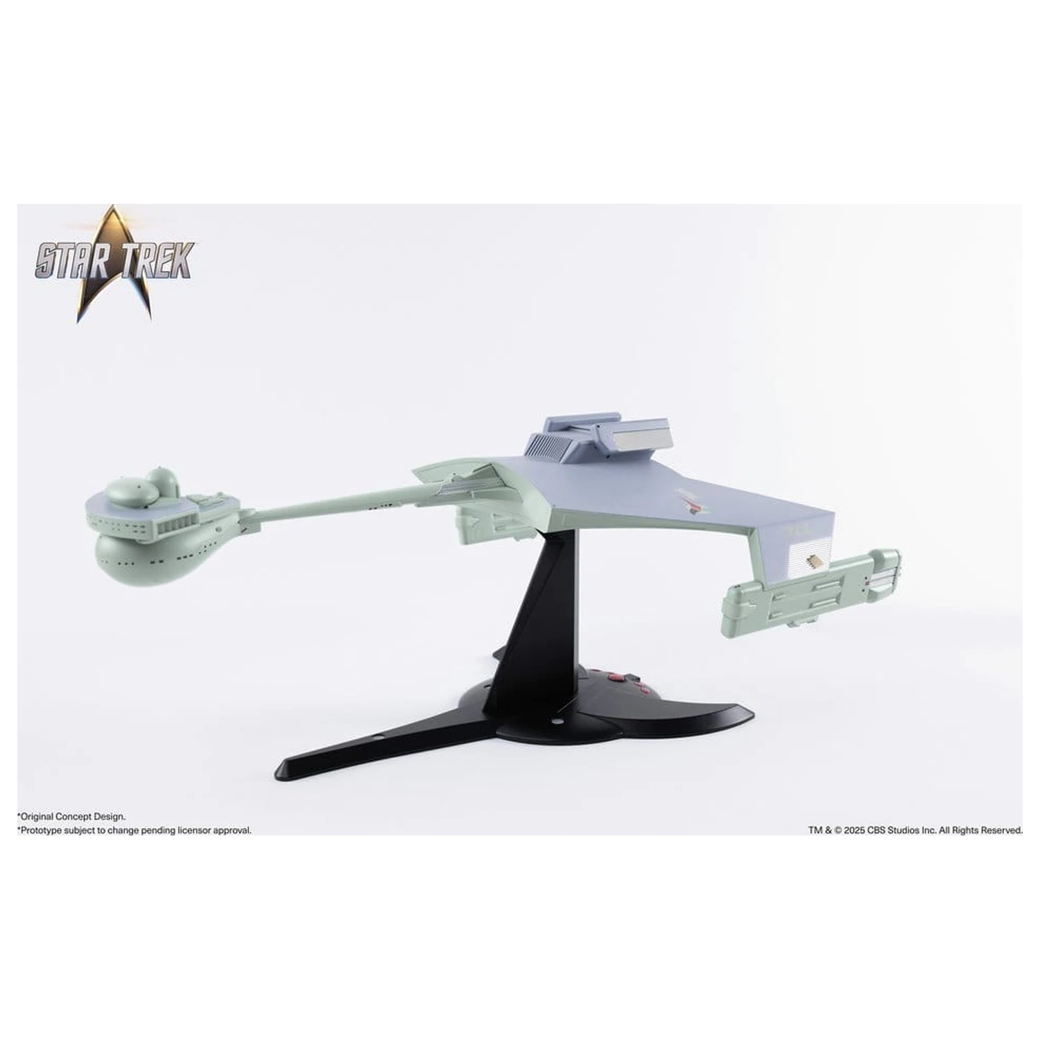 Star Trek TOS DieCast Replika 1/350 Klingon D7 Battle Cruiser Original Concept Design heo EU Exclusive 66 cm produktová fotografia