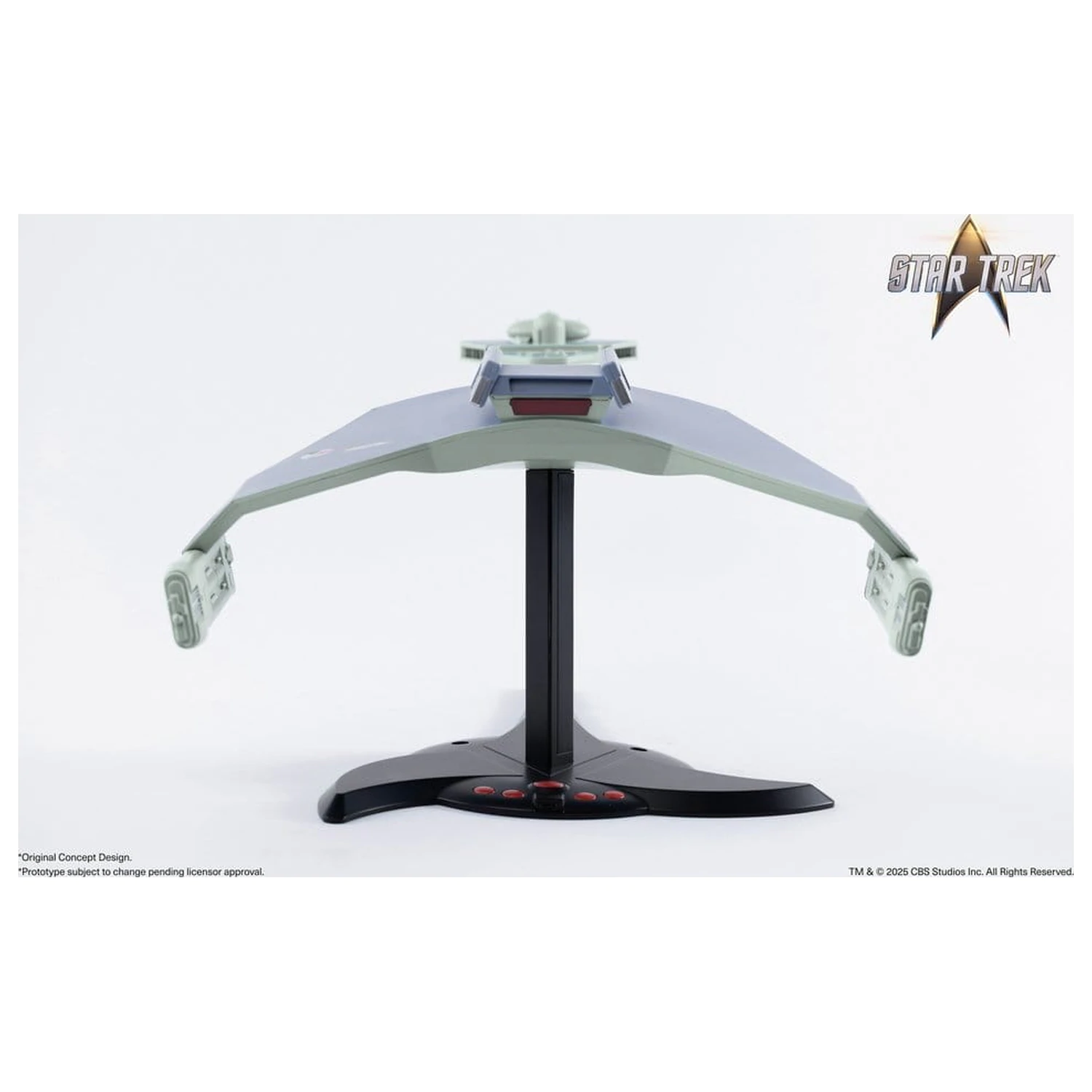 Star Trek TOS DieCast Replika 1/350 Klingon D7 Battle Cruiser Original Concept Design heo EU Exclusive 66 cm produktová fotografia