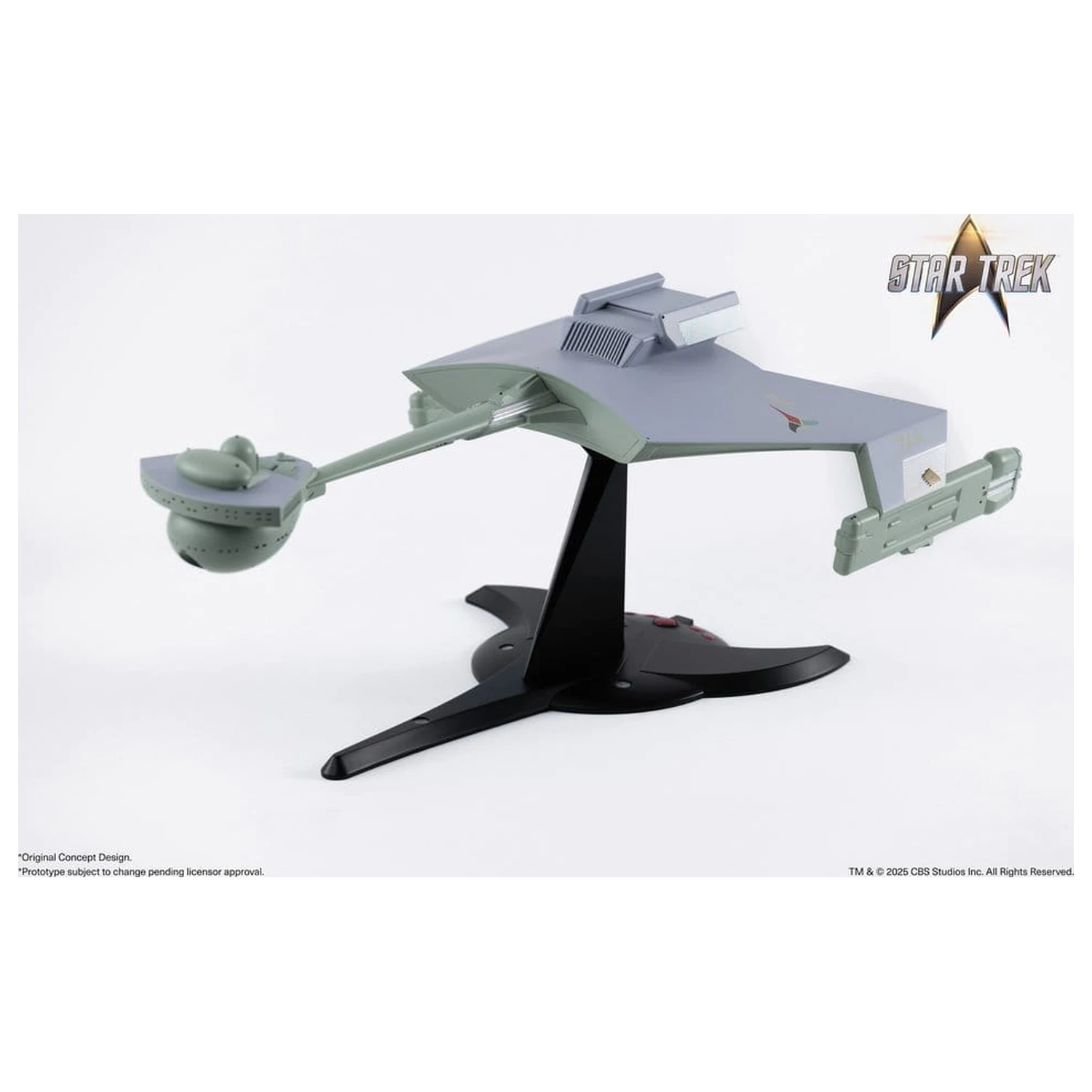 Star Trek TOS DieCast Replika 1/350 Klingon D7 Battle Cruiser Original Concept Design heo EU Exclusive 66 cm produktová fotografia