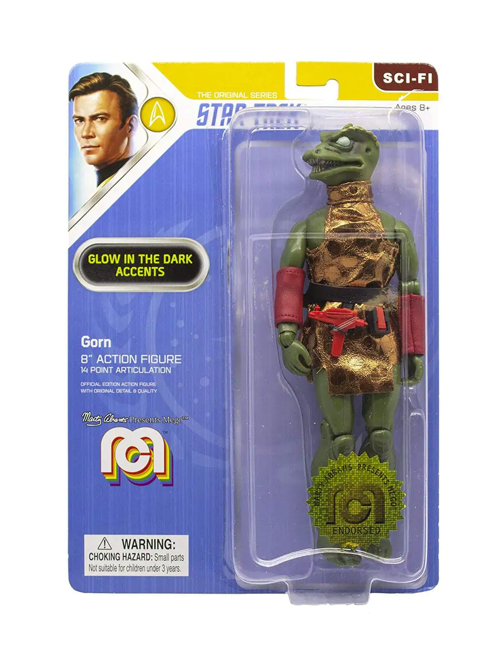 Star Trek TOS Akčná figúrka Gorn (Svietiaca v tme) 20 cm produktová fotografia