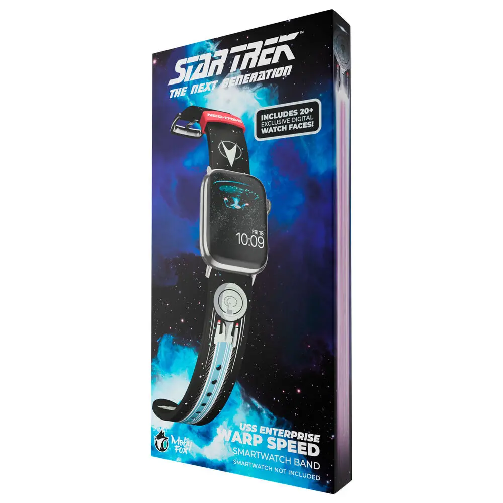 Star Trek Warp Speed remienok na inteligentné hodinky + dizajny ciferníka produktová fotografia