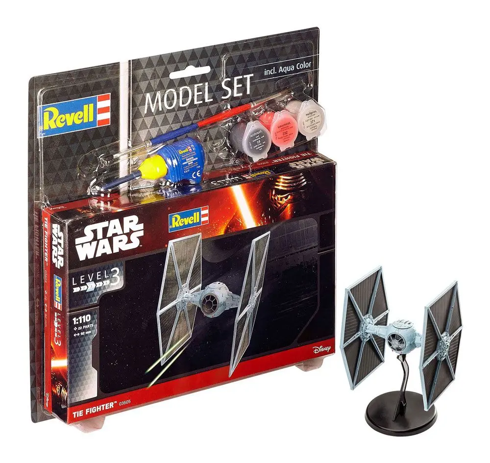 Star Wars Model Kit 1/110 Model Set TIE Fighter 9 cm termékfotó