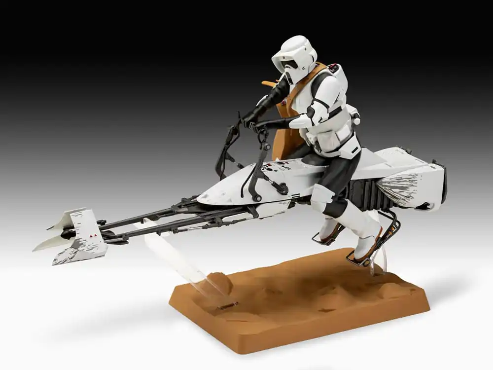 Star Wars Model Kit 1/12 Speeder Bike 26 cm termékfotó