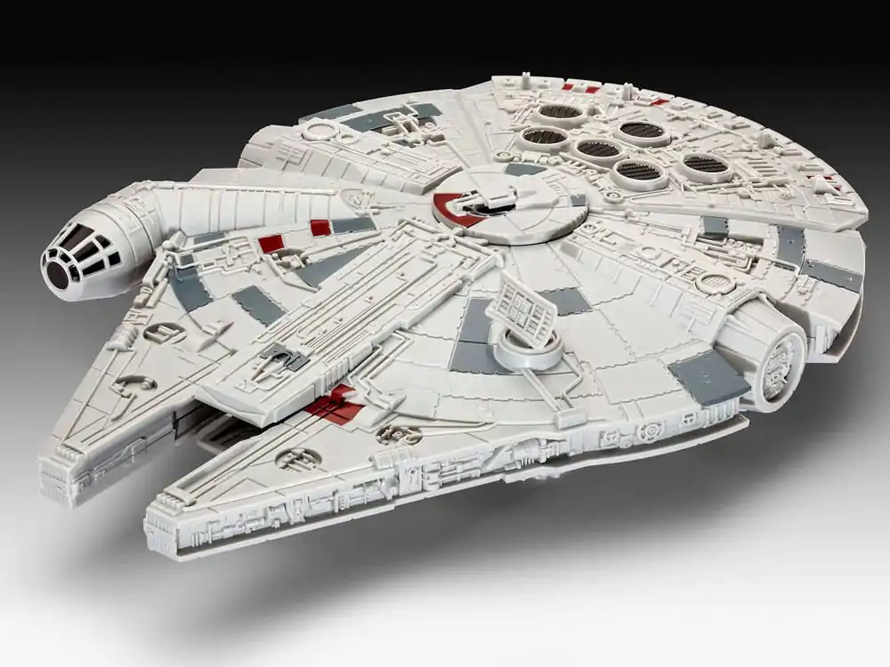 Star Wars Model Kit 1/164 Millennium Falcon 21 cm produktová fotografia