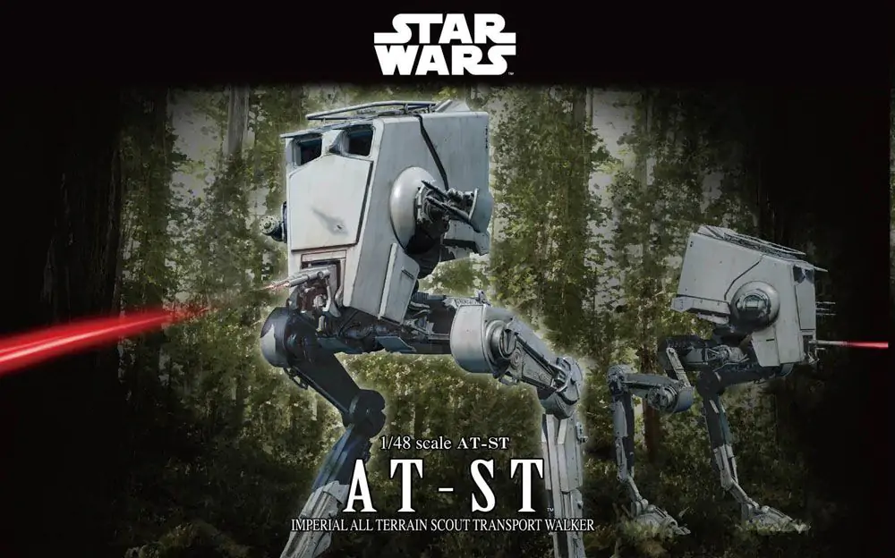 Star Wars Plastikový Model Kit 1/48 AT-ST termékfotó