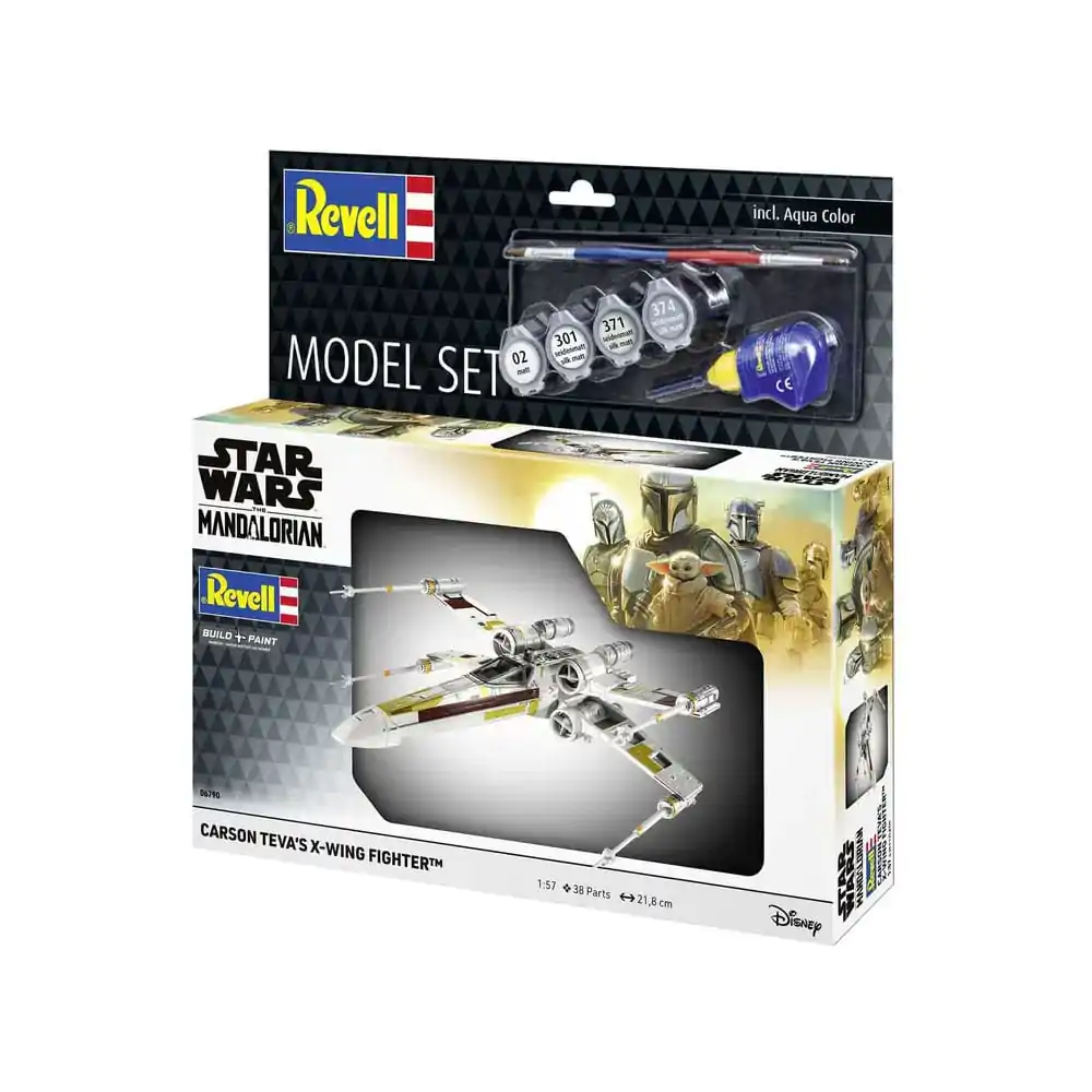 Star Wars Model Kit so základným príslušenstvom 1/57 Carson Teva's X-Wing Fighter 22 cm produktová fotografia