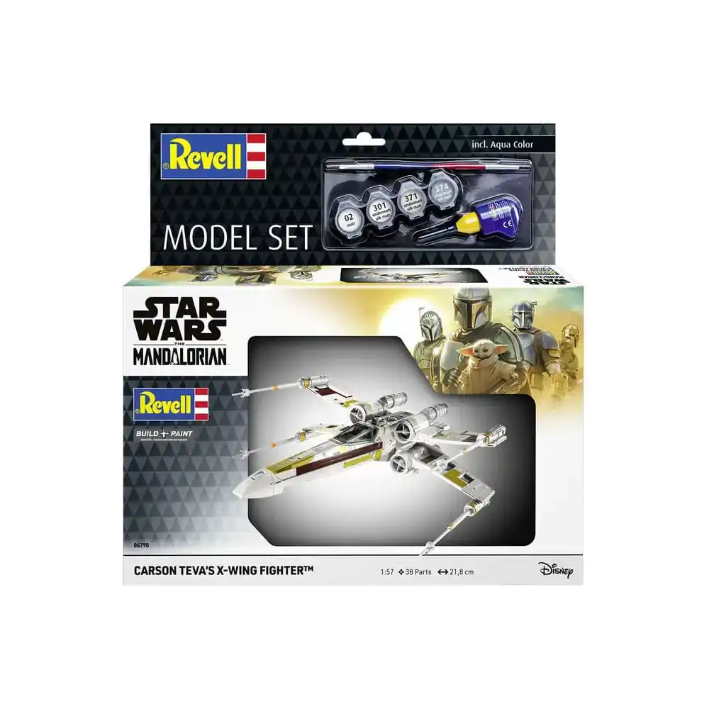 Star Wars Model Kit so základným príslušenstvom 1/57 Carson Teva's X-Wing Fighter 22 cm produktová fotografia