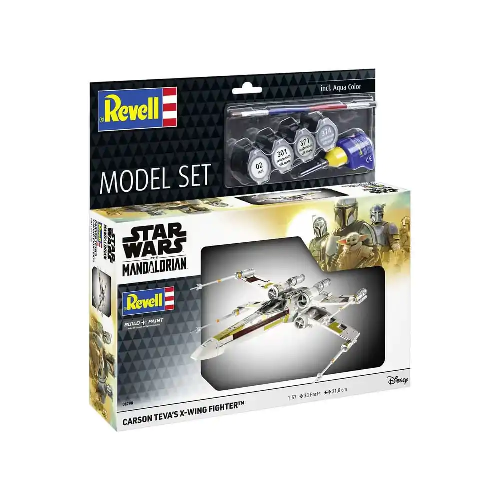 Star Wars Model Kit so základným príslušenstvom 1/57 Carson Teva's X-Wing Fighter 22 cm produktová fotografia