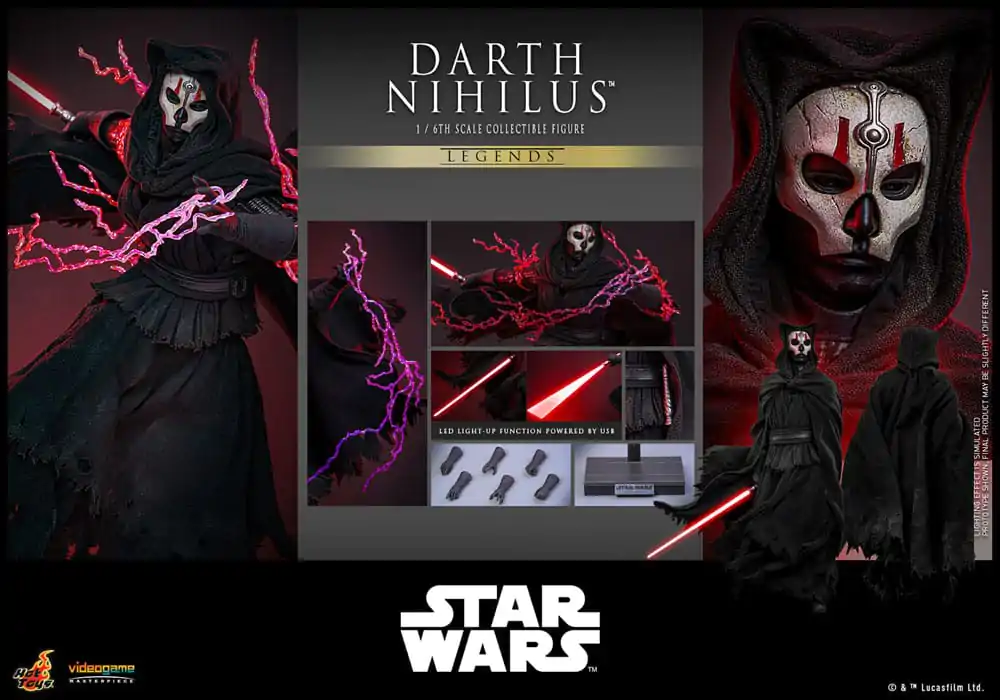 Star Wars Akčná Figúrka 1/6 Darth Nihilus 31 cm produktová fotografia