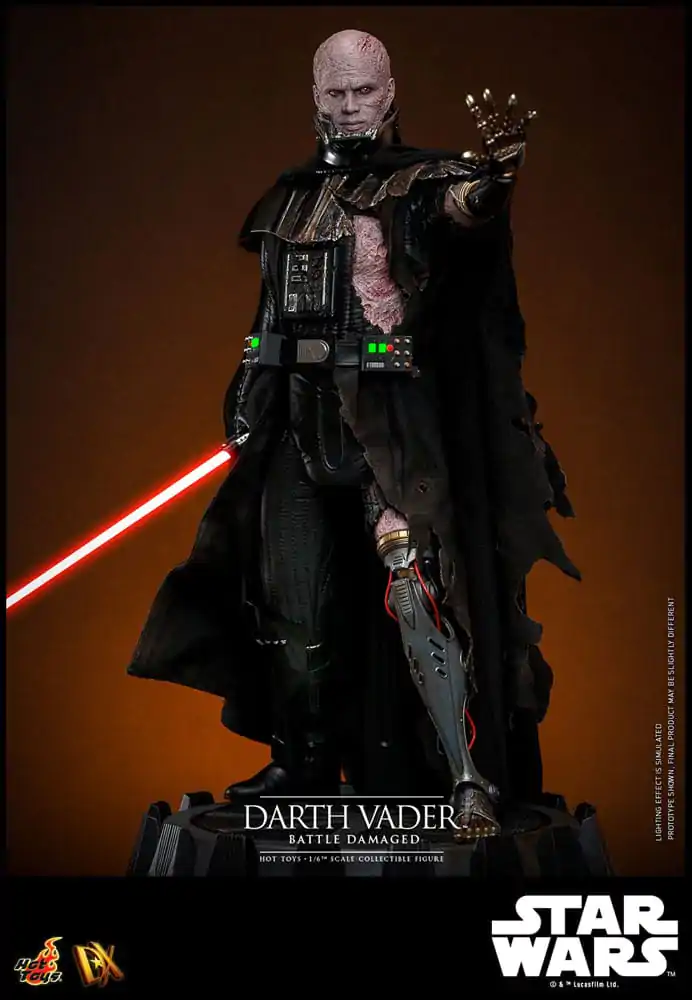 Akčná figúrka Star Wars 1/6 Darth Vader (Battle Damaged) 35 cm termékfotó