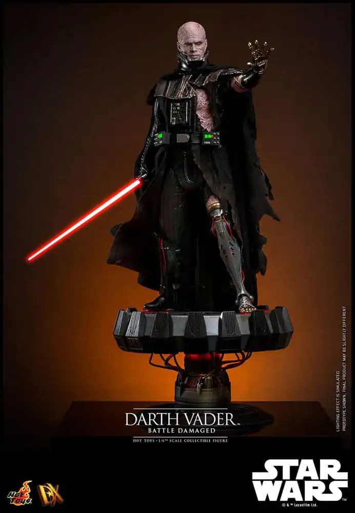 Akčná figúrka Star Wars 1/6 Darth Vader (Battle Damaged) 35 cm termékfotó