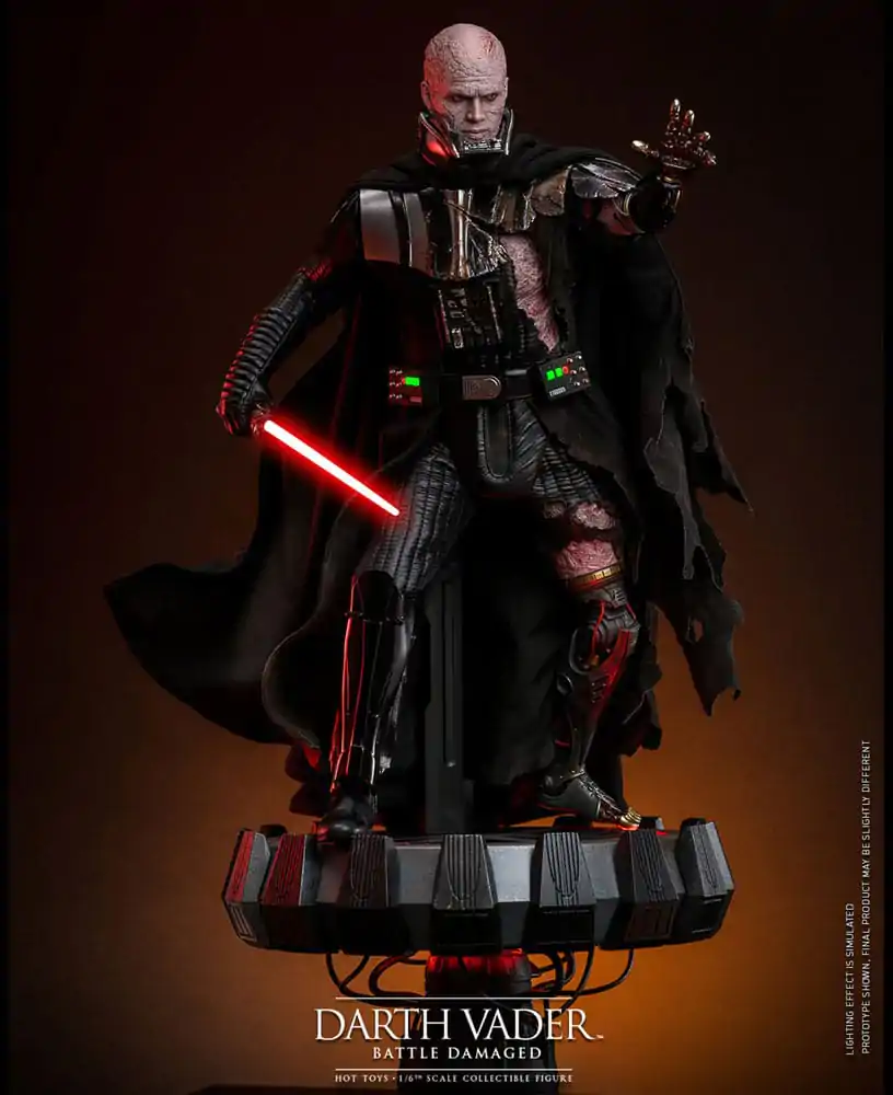 Akčná figúrka Star Wars 1/6 Darth Vader (Battle Damaged) 35 cm termékfotó