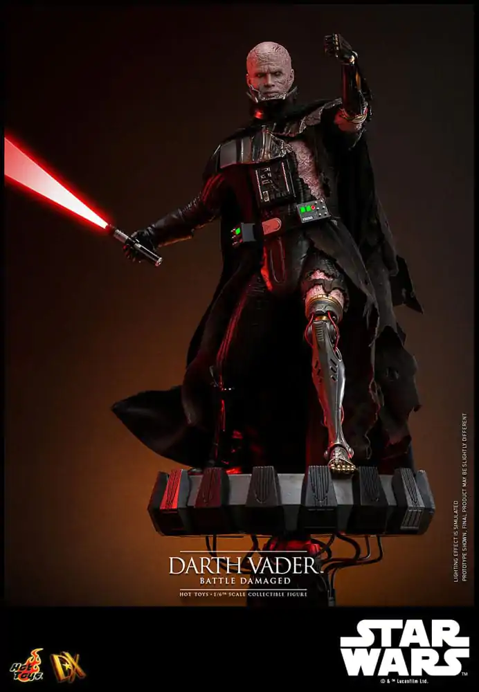 Akčná figúrka Star Wars 1/6 Darth Vader (Battle Damaged) 35 cm termékfotó