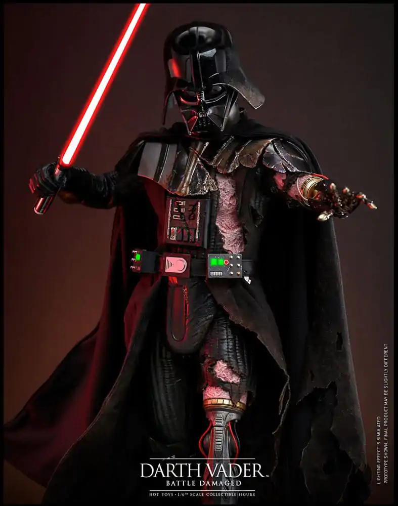 Akčná figúrka Star Wars 1/6 Darth Vader (Battle Damaged) 35 cm termékfotó