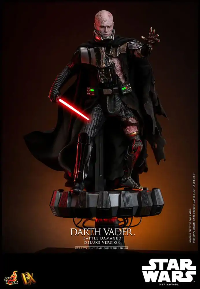 Star Wars Akčná figúrka 1/6 Darth Vader (Battle Damaged) Deluxe verzia 35 cm termékfotó