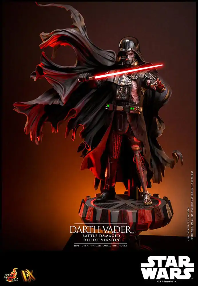 Star Wars Akčná figúrka 1/6 Darth Vader (Battle Damaged) Deluxe verzia 35 cm termékfotó