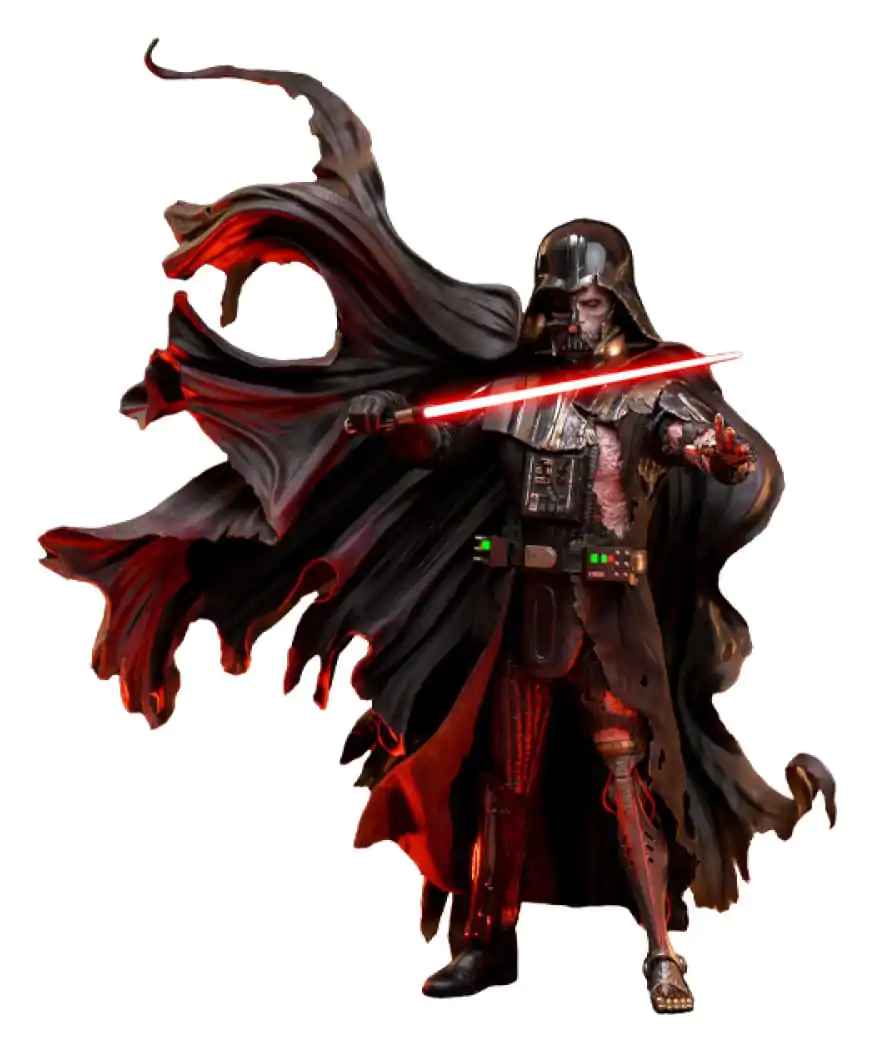 Star Wars Akčná figúrka 1/6 Darth Vader (Battle Damaged) Deluxe verzia 35 cm termékfotó