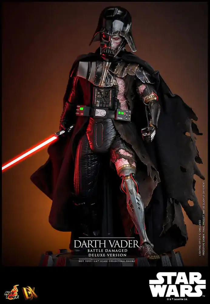 Star Wars Akčná figúrka 1/6 Darth Vader (Battle Damaged) Deluxe verzia 35 cm termékfotó