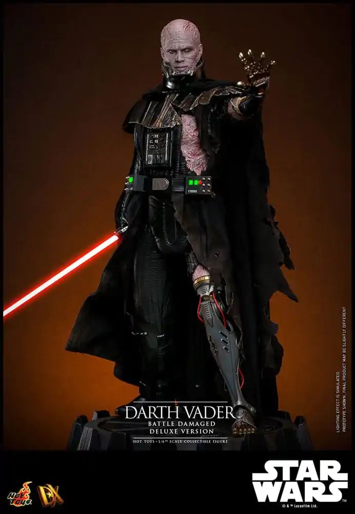 Star Wars Akčná figúrka 1/6 Darth Vader (Battle Damaged) Deluxe verzia 35 cm termékfotó