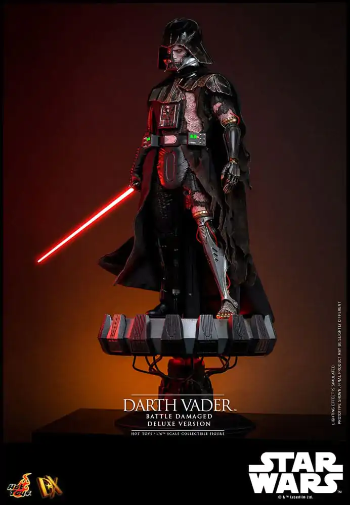 Star Wars Akčná figúrka 1/6 Darth Vader (Battle Damaged) Deluxe verzia 35 cm termékfotó