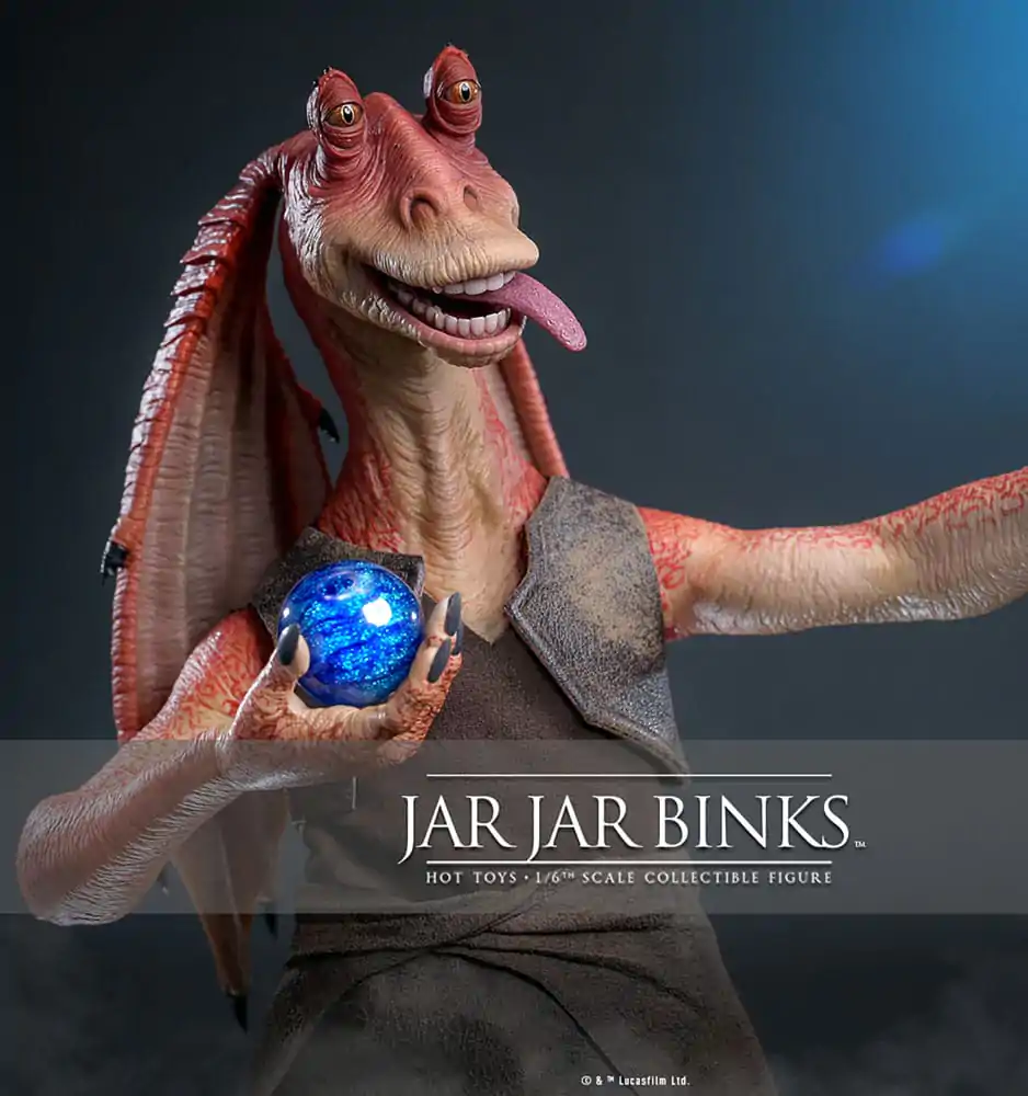 Star Wars akčná figúrka 1/6 Jar Jar Binks 33 cm produktová fotografia