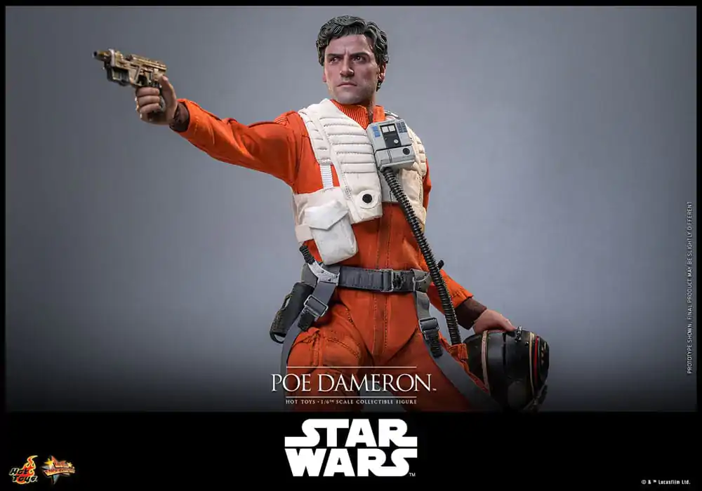 Star Wars Akčná figúrka 1/6 Poe Dameron 30 cm produktová fotografia