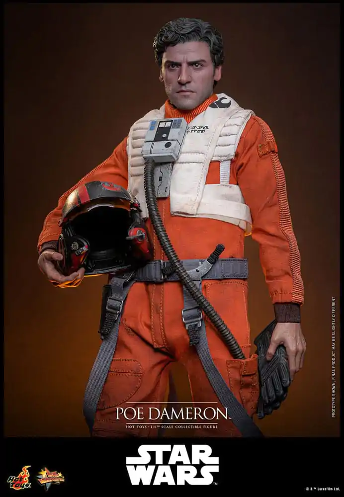 Star Wars Akčná figúrka 1/6 Poe Dameron 30 cm produktová fotografia