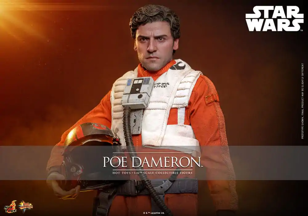 Star Wars Akčná figúrka 1/6 Poe Dameron 30 cm produktová fotografia