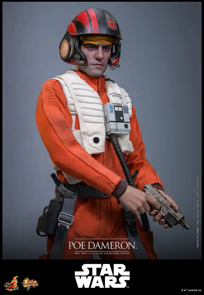 Star Wars Akčná figúrka 1/6 Poe Dameron 30 cm produktová fotografia