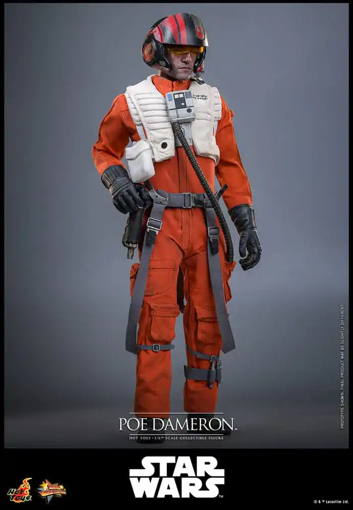 Star Wars Akčná figúrka 1/6 Poe Dameron 30 cm produktová fotografia