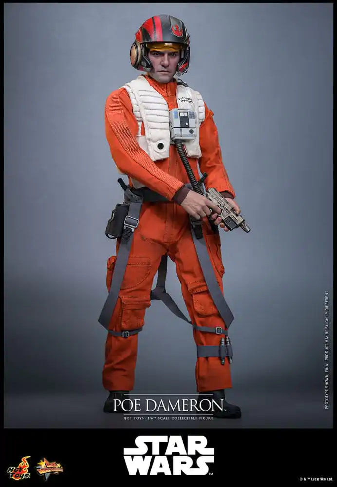 Star Wars Akčná figúrka 1/6 Poe Dameron 30 cm produktová fotografia