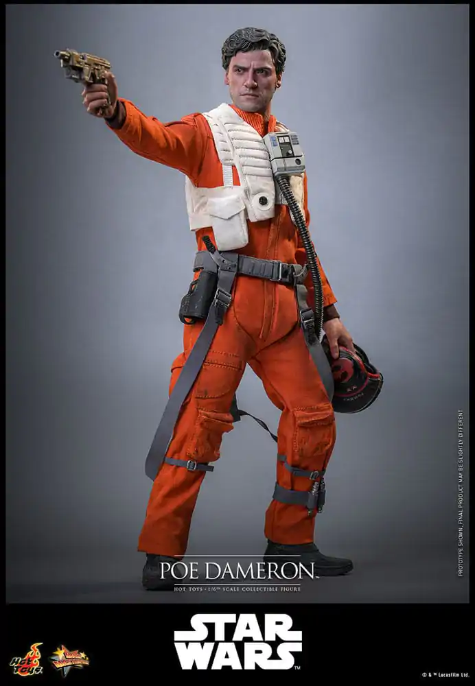 Star Wars Akčná figúrka 1/6 Poe Dameron 30 cm produktová fotografia