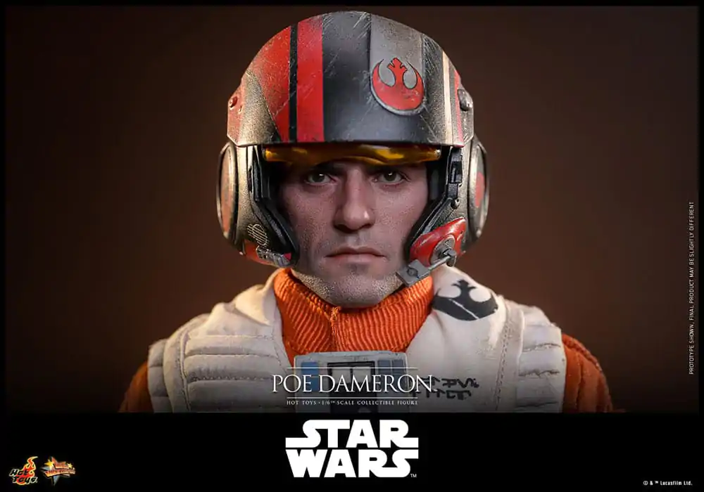 Star Wars Akčná figúrka 1/6 Poe Dameron 30 cm produktová fotografia